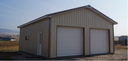 post frame building in West Virginia