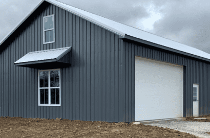 7 Benefits of a Fully Enclosed Pole Barn This Winter | MQS Structures ...