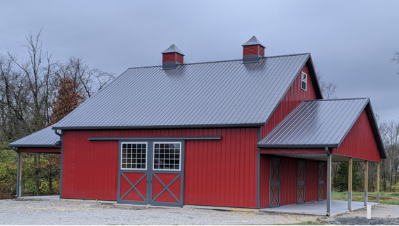 Farm buildings in Pittsburgh 