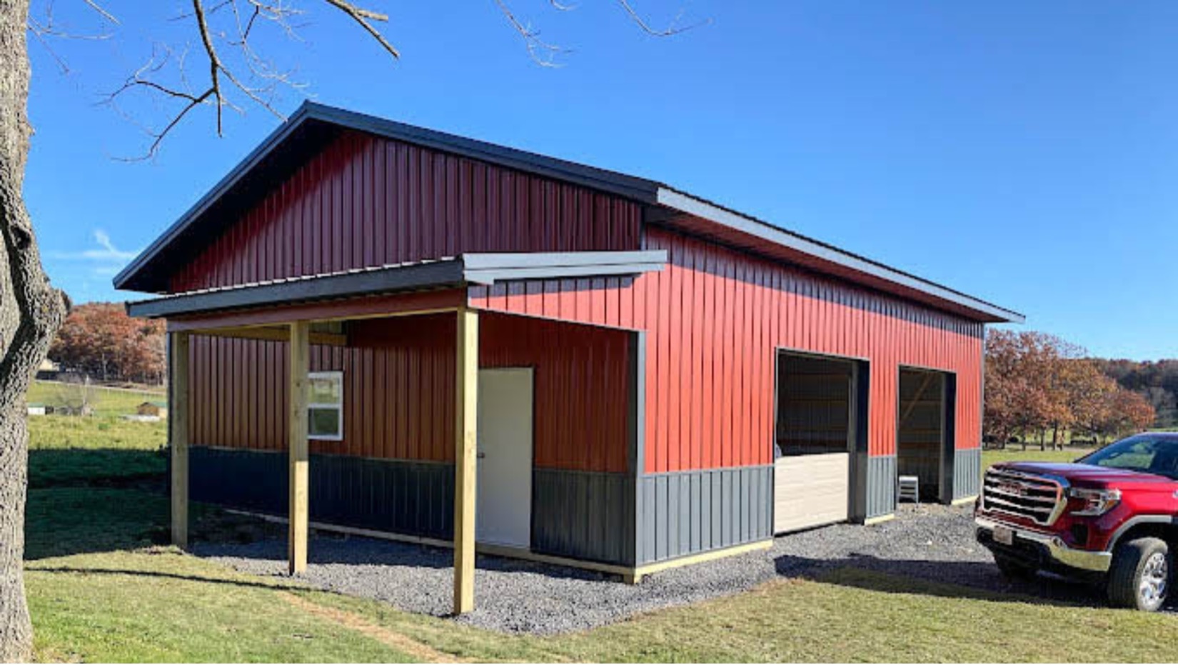 Post frame buildings in Morgantown 