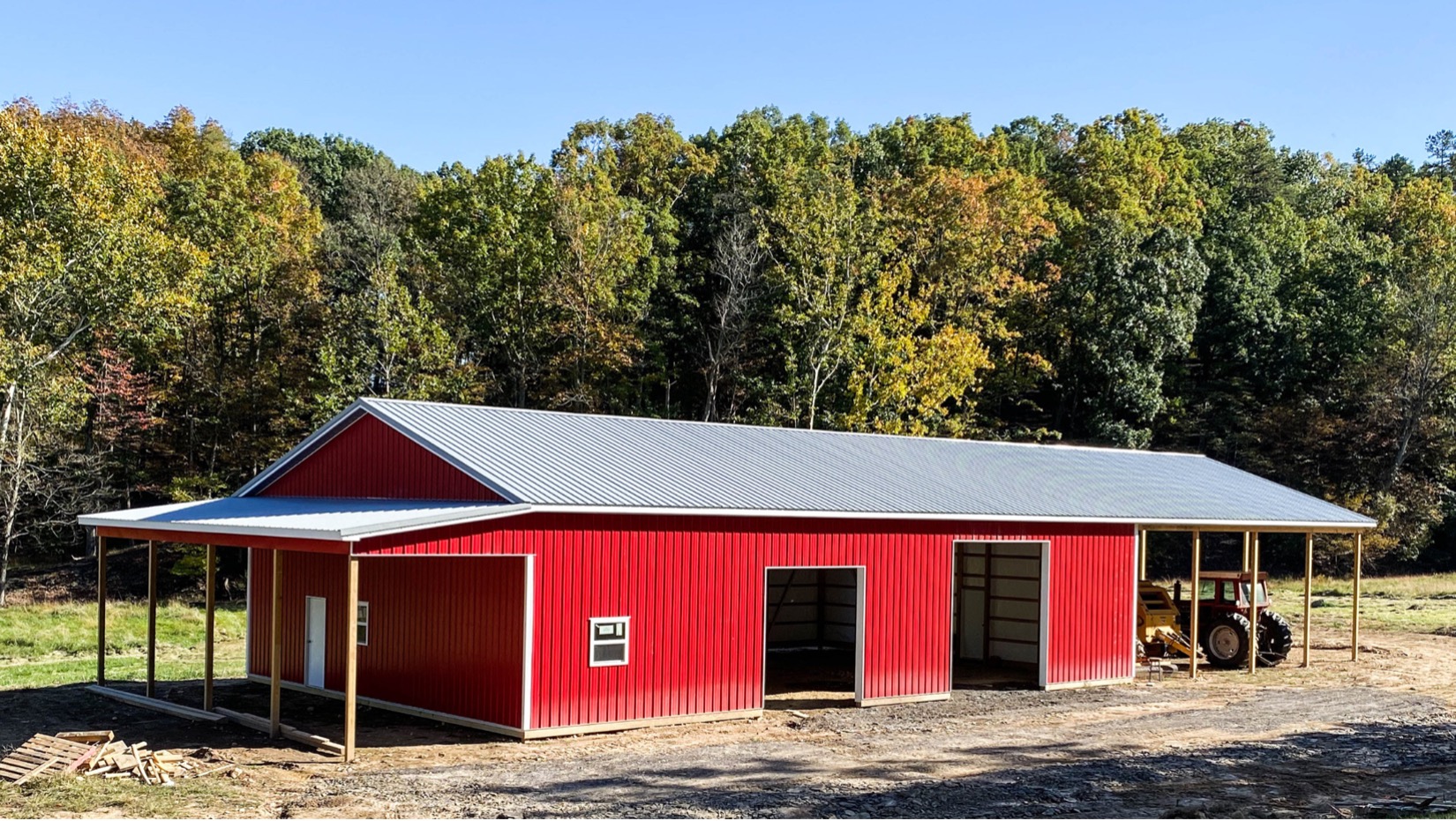 Farm buildings in West Virginia 