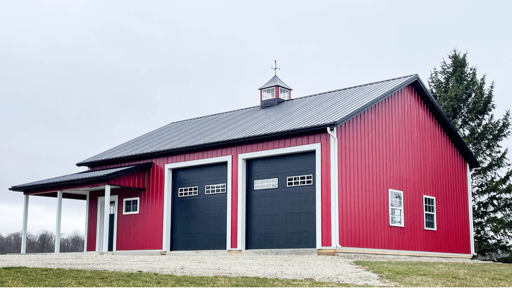 Pole building in Ohio