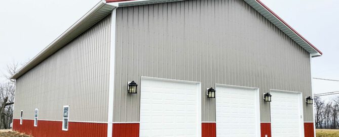 Post Frame Garage in Henrico County