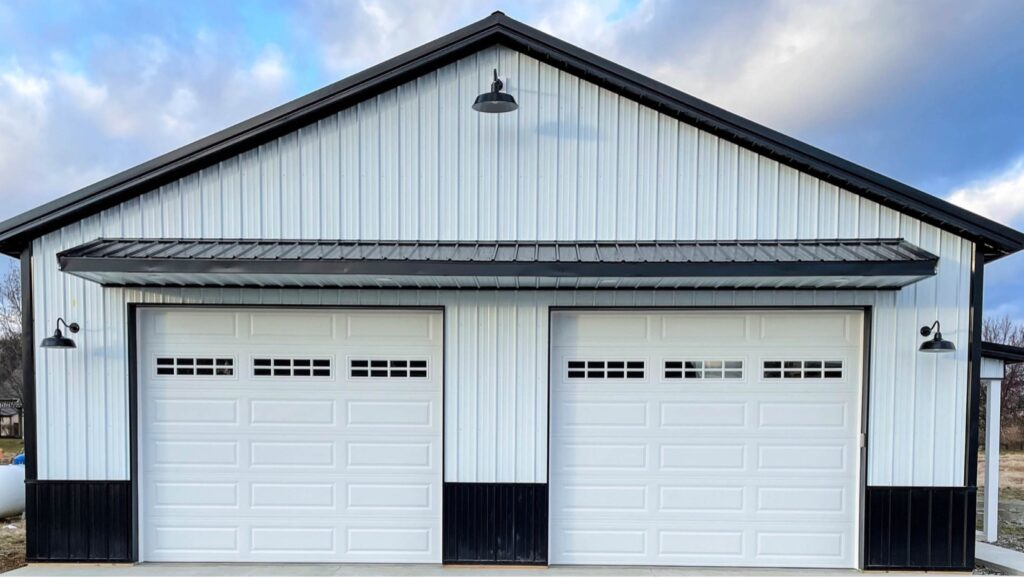 Post Frame Garage in Bridgeport