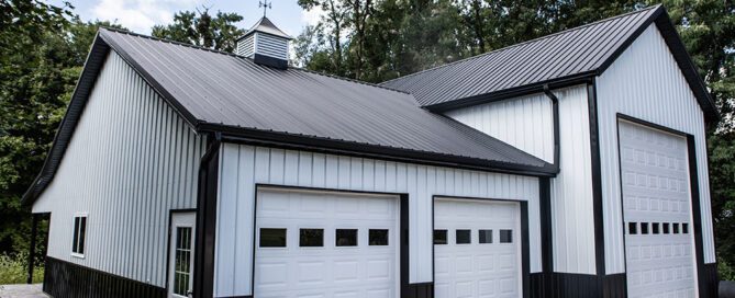 Charleston Post Frame Garage