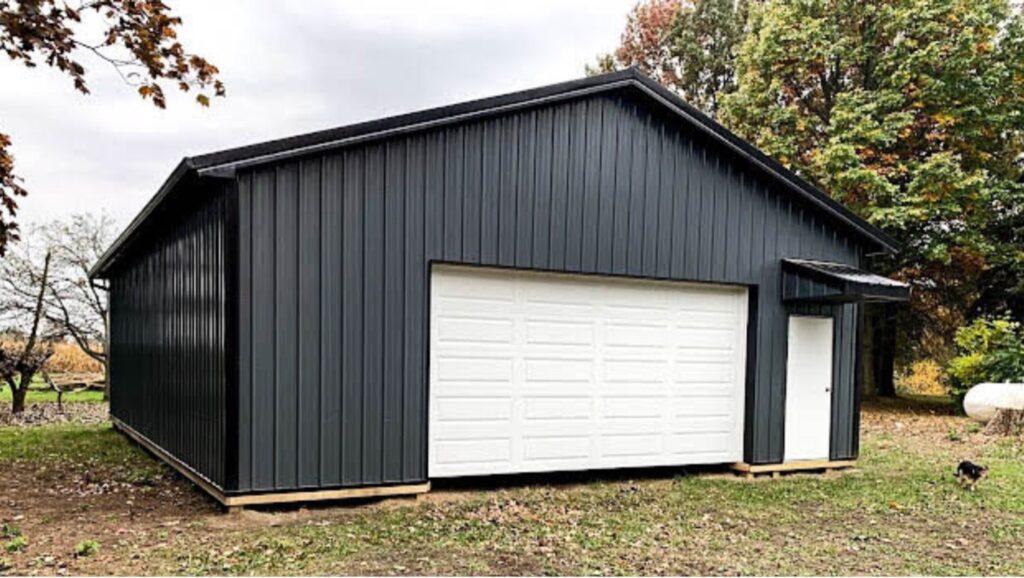 Post Frame Garage in Henrico County