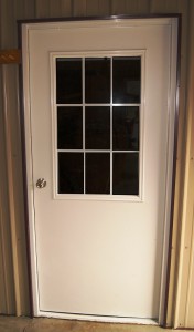 3 ft 9-lite entry door 